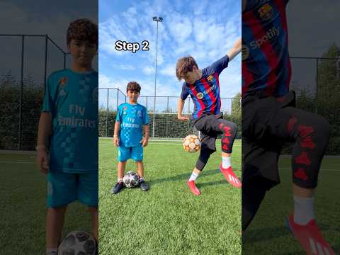 BABY RONALDO LEARNS VIRAL RONALDO SKILLS!!