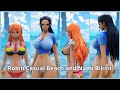 One Piece Odyssey Nami Bikini And Robin Casual Beach Outfit