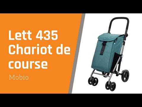 Chariot de courses 4 roues Lett 435 Carlett - Medical Domicile