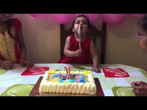 Hadia's first birthday