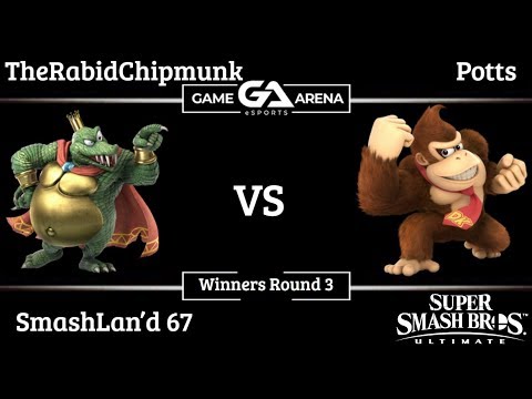 SmashLAN'd 67 - TheRabidChipmunk vs Potts - Winners Round 3