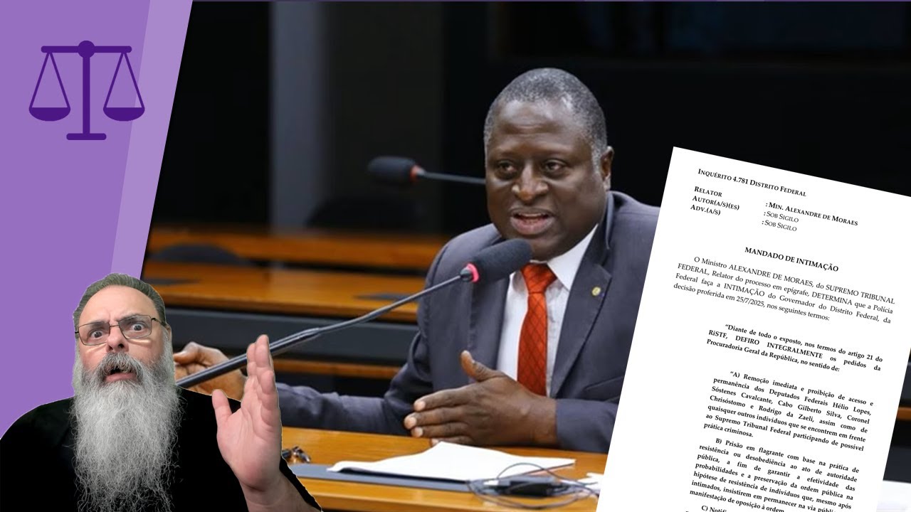 MORAES manda POLÍCIA TIRAR DEPUTADOS da PRAÇA dos TRÊS PODERES, igualzinho aos GENERAIS