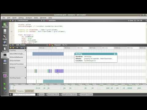 QML Profiler within Qt Creator 2.5