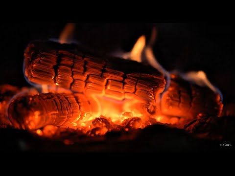 OLED Fireplace in 4K HDR – Seamless Ultra-Real Ember Loop
