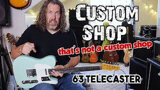Video thumbnail for Fender American Vintage II 1963 Telecaster Electric Guitar - Surf Green by Rich Bischoff