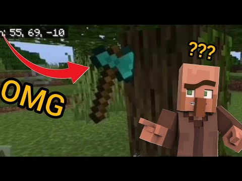 Axe in the tree Crazy Command Block Hack...
