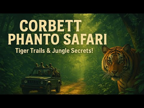 Corbett Tiger Reserve Phanto Zone Safari 🐅 | Secret Jungle Trails & Tiger Territory!