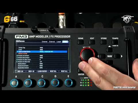 Fractal Tutorial - How to activate the Tuner with Volume Pedal