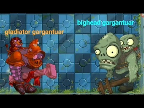 pvz2 gladiator gargantuar vs bighead gargantuar