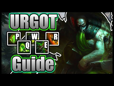 URGOT Abilities in Only 3 Minutes [League of Legends]