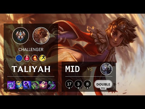 Taliyah Mid vs Diana - EUW Challenger Patch 11.22