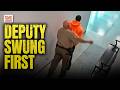 Black Truck Driver ATTACKED In Courthouse Video Shows Deputy Swing First
