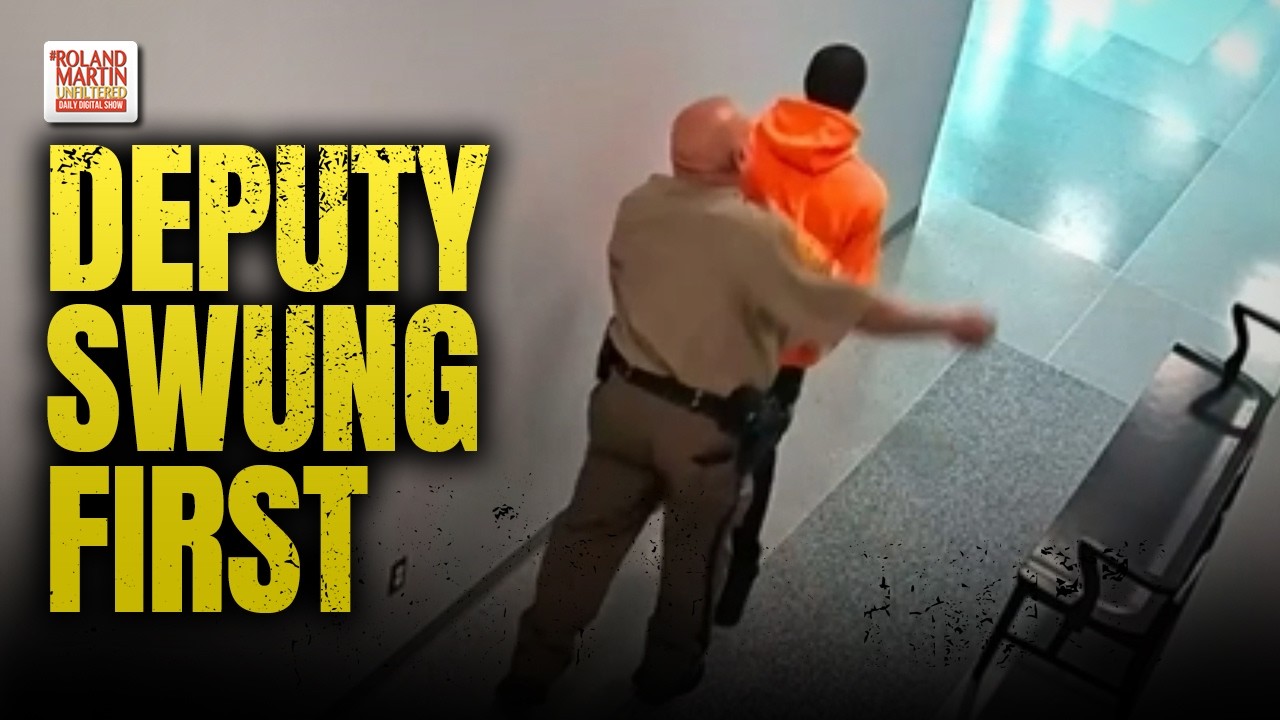 Black Truck Driver ATTACKED In Courthouse. Video Shows Deputy Swing First