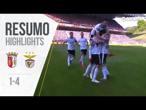 Highlights | Resumo: Sp. Braga 1-4 Benfica (Liga 18/19 #31)