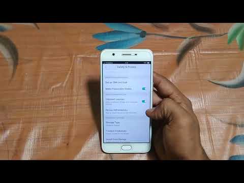 how to turn off unknown sources mode Vivo v5