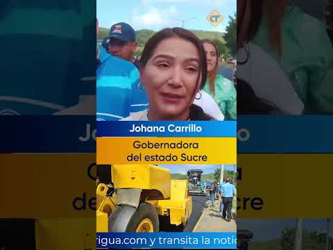 Gobernadora de Sucre y alcalde de Bermúdez inspeccionan trabajos de renovación y optimización vial
