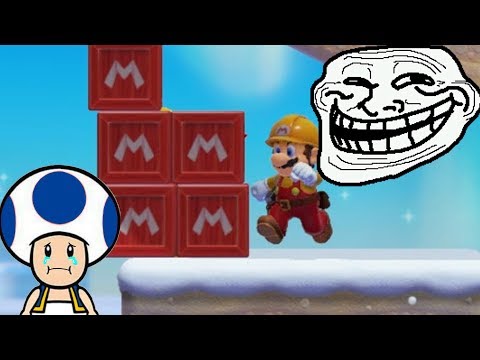 Super Mario Maker 2 Versus Multiplayer Troll