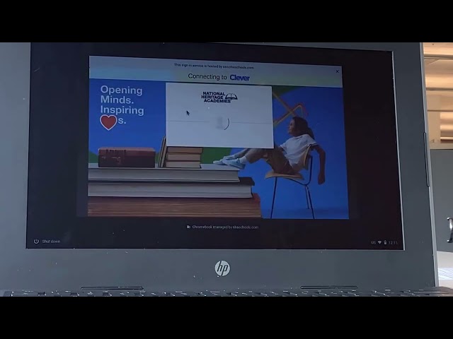 Signing In to an NHA Issued Chromebook