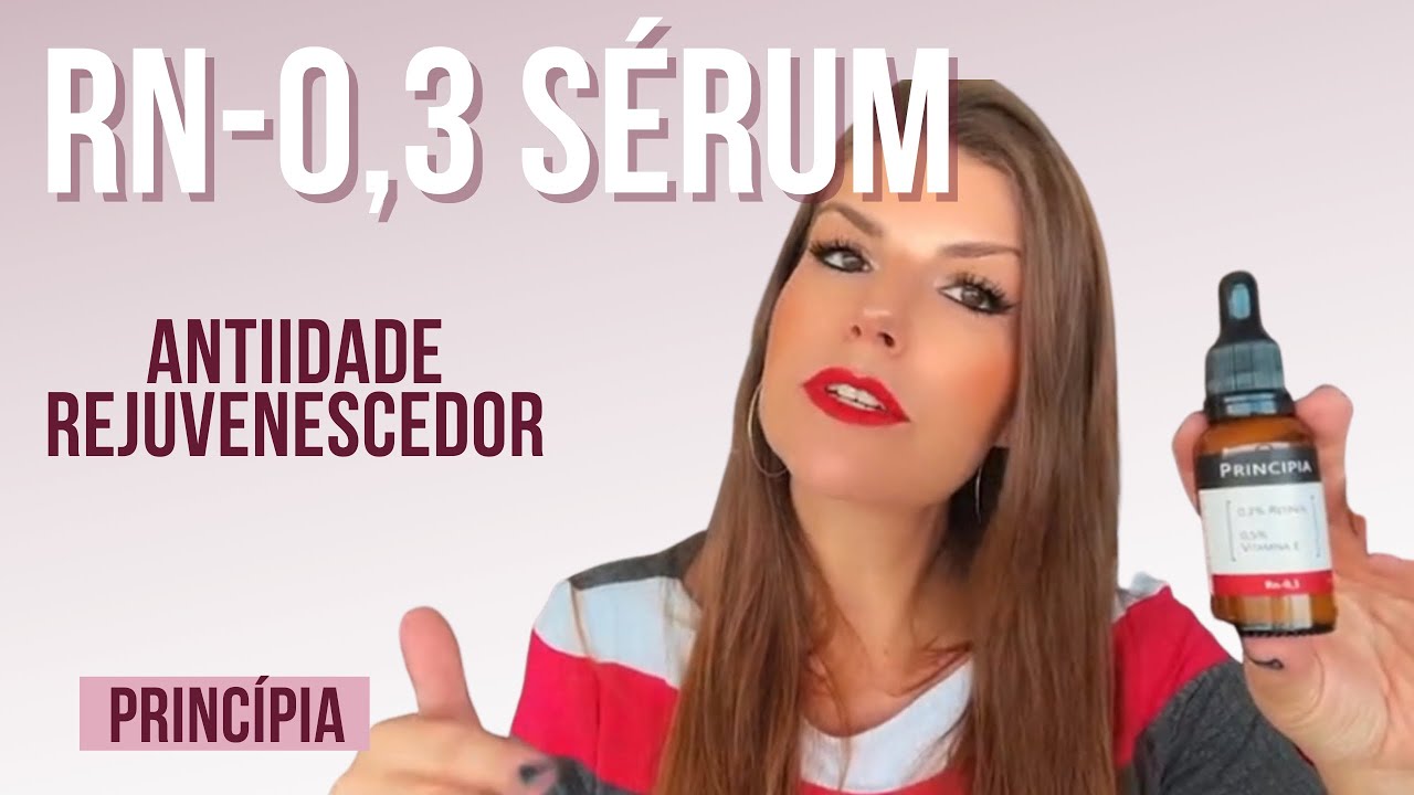 Sérum antiidade RN-0,3 Princípia - proaging antienvelhecimento