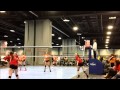 NATALIE ARM #9 5’11” OH 2016 GPS CRUSH 17 ORANGE VS NVVA AT CAPITOL HILL CLASSIC