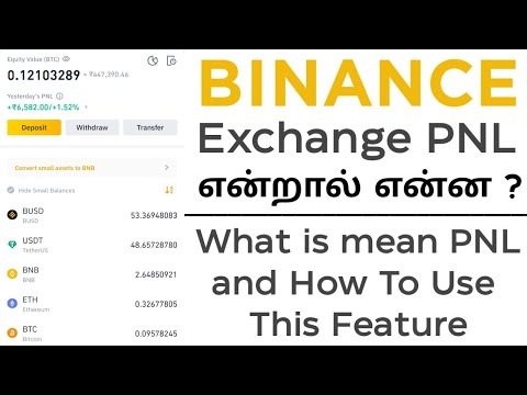 What Is Binance PNL | How To Use | Simple Explanation | Full Details#TamilCryptoSchool