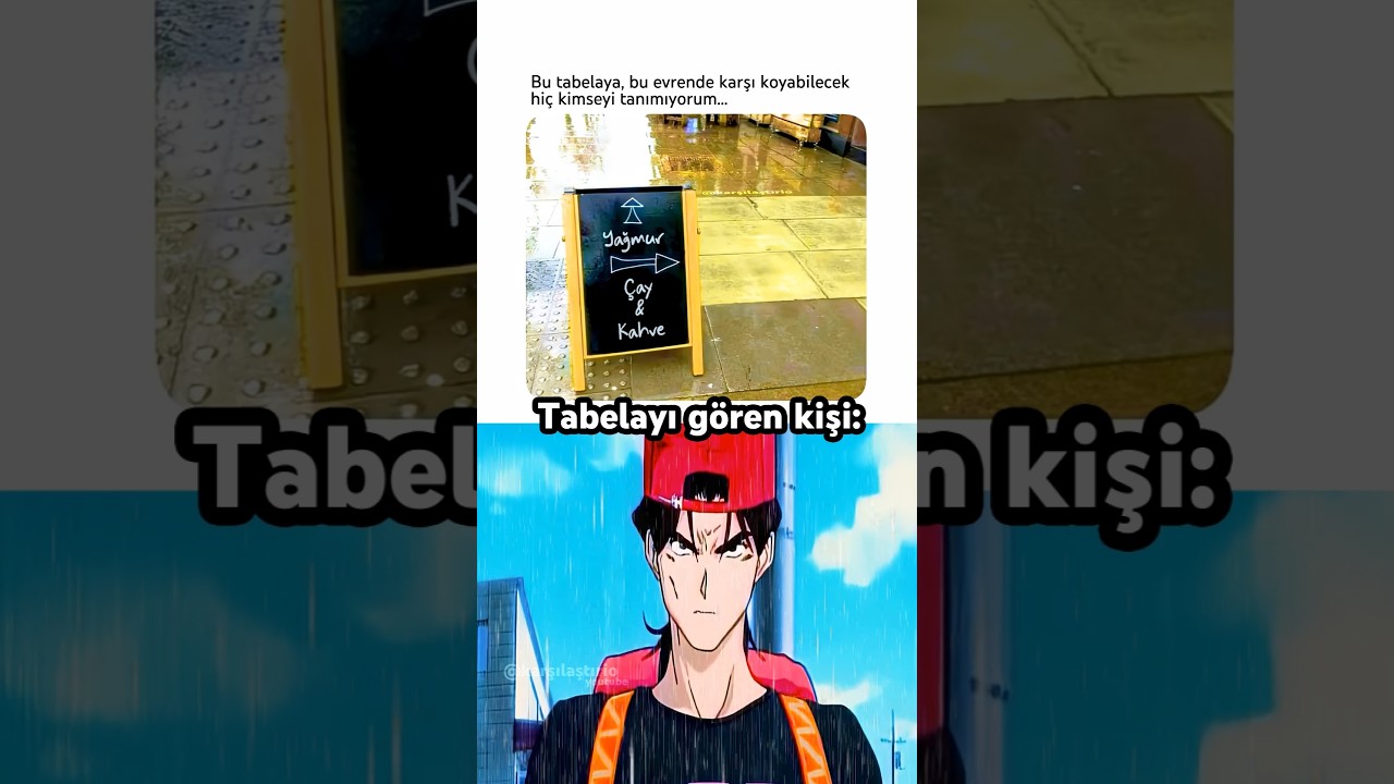 Yağmurlu havada yürümek ☔