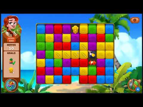 Lost Island Blast Adventure Level 560 - NO BOOSTERS 🏝️ | SKILLGAMING ✔️