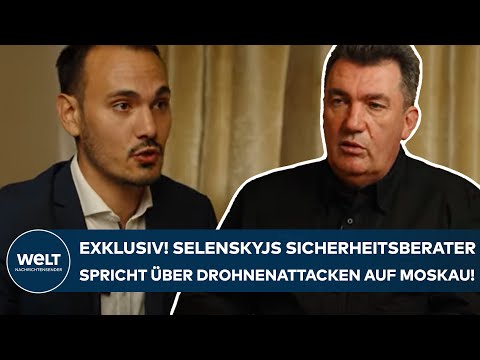 PUTINS KRIEG: Exklusiv! Selenskyjs Sicherheitsberater spricht über die Drohnenattacken auf Moskau