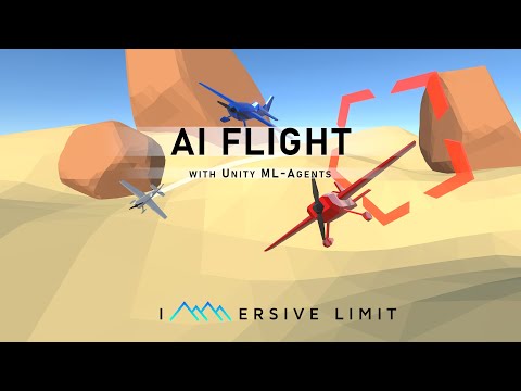 AI Flight with Unity ML-Agents Udemy course is live!