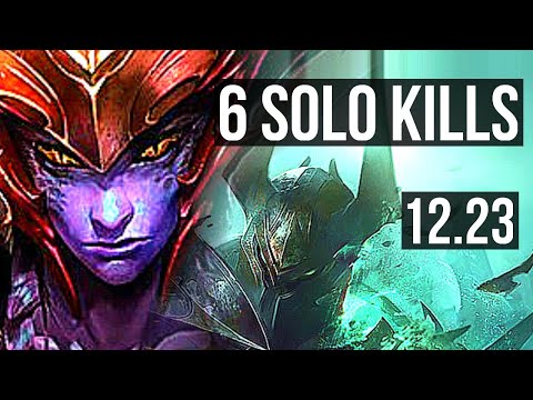 SHYVANA vs MORDEKAISER (JNG) | Legendary, 14/2/7, 6 solo kills | TR Diamond | 12.23
