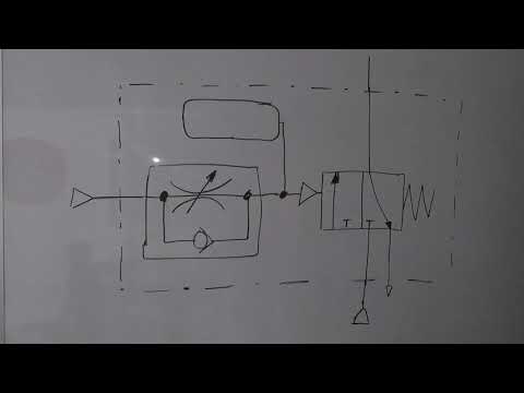 Wie funktioniert ein Zeitverzögerungsventil?-  Pneumatik - schnell & einfach erklärt