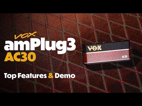 Гитарный усилитель для наушников VOX AMPLUG 3 AC30 - фото 1 - id-p2380102428