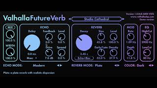 Video thumbnail for Drive Section on Valhalla FutureVerb by Roger Gamon - Fingerstyle Guitarist