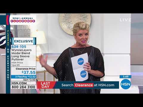 WynneLayers Modal Blend Long Sleeve Pullover