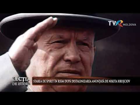 Lecția de Istorie: Fenomenul contestării comunismului în RSSM în contextul destalinizării