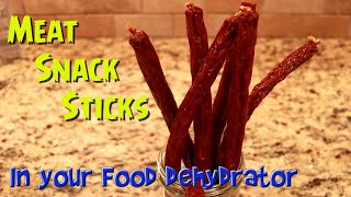 Dehydrated Meat Snack Sticks; almost like a Slim Jim