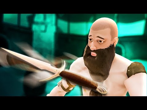 SPINNING DAGGERS WITH TELEKINESIS  - Blade and Sorcery Early Access - HTC Vive Pro Gameplay