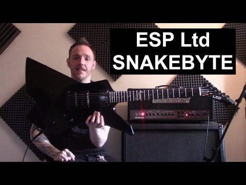 ESP Ltd James Hetfield Snakebyte Guitar review