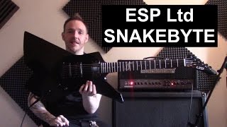 Video thumbnail for ESP Ltd James Hetfield Snakebyte Guitar review by Matt The Riff Master