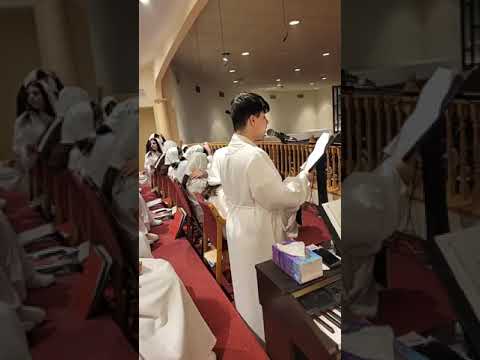 Assyrian hymns by Daniel Moshi - Saint Andrew's Assyrian church - part 1