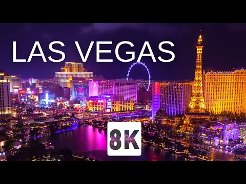 Las Vegas 8K Ultra HD 60FPS | Las Vegas 8k HDR Dolby Vision Video