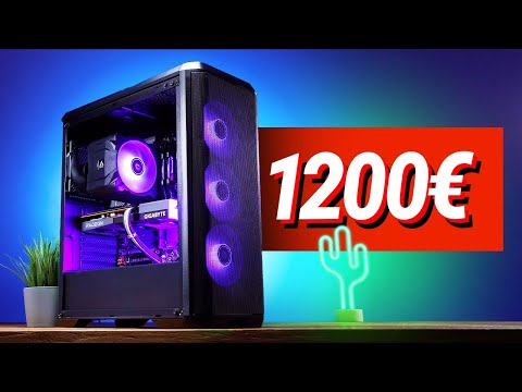 1000 - 1200€ Euro GAMING PC 2022!! - TEST & Zusammenbauen