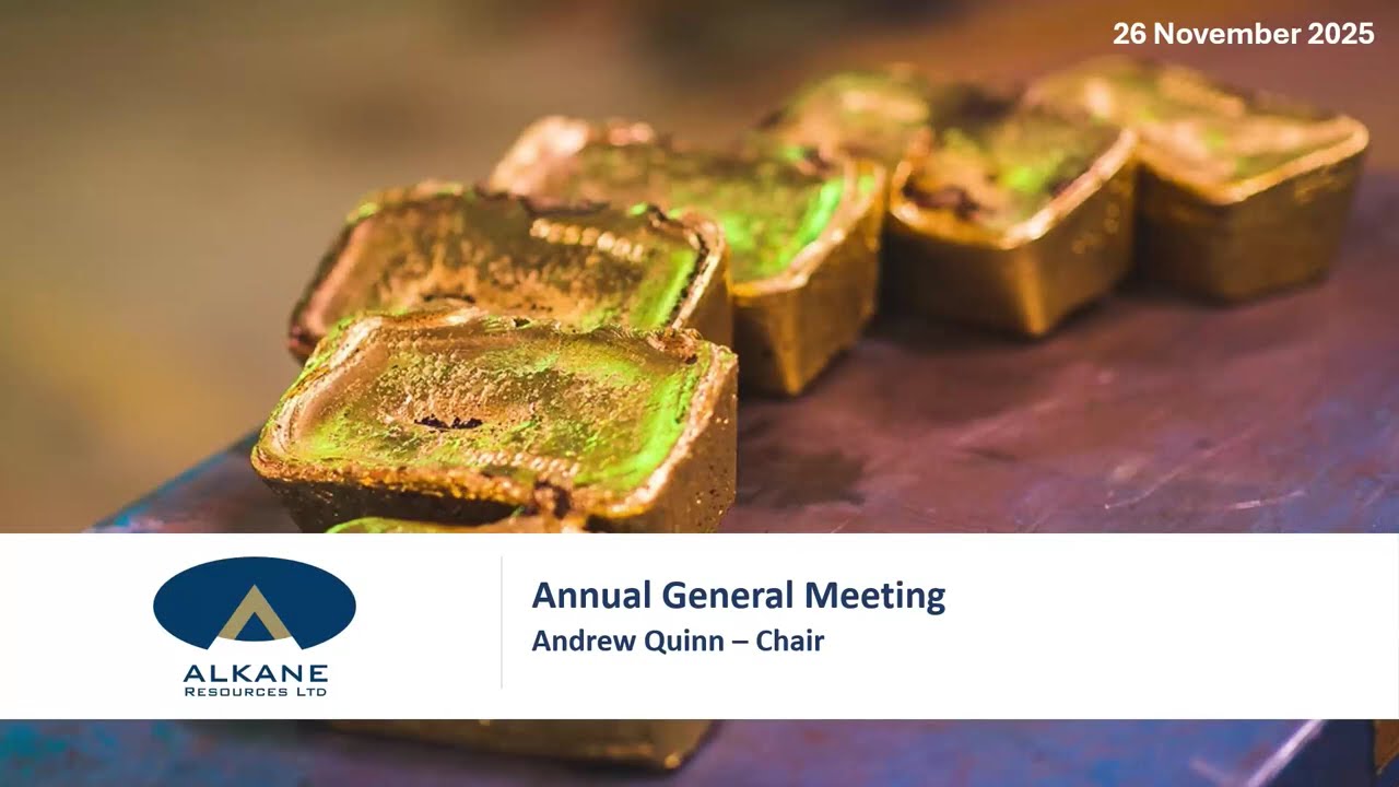 <span>26/11/2025</span><br>Alkane AGM - Meeting & Resolutions