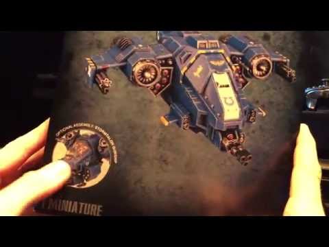 Warhammer 40k Unboxing - Stormtalon (Stormhawk Interceptor)