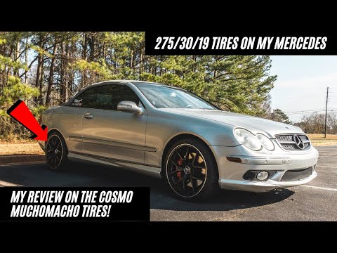 My Review On The Cosmo MuchoMacho All Season Performance Tires on My Mercedes
