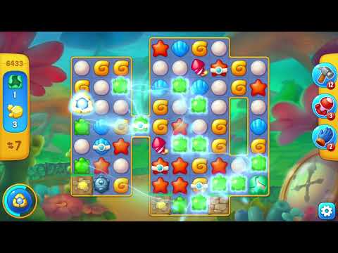 [FISHDOM Walkthrough] Level 6433 Super Hard (Qua màn - Fishdom)