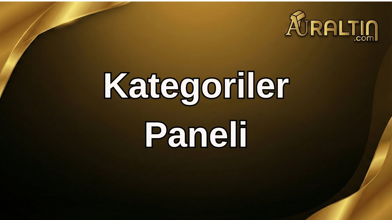 Kategoriler