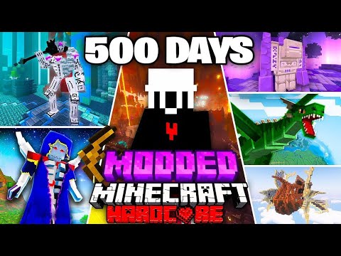 500 Days Surviving in Modded Minecraft!