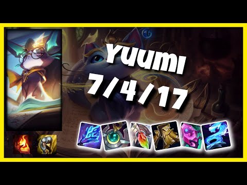 Yuumi 11.1 Gameplay Challenger Replay S11 Support (7/4/17) - TURKISH