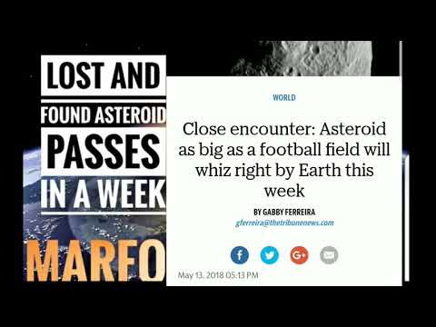 FOOTBALL FIELD SIZED ASTEROID PASSES EARTH TUESDAY